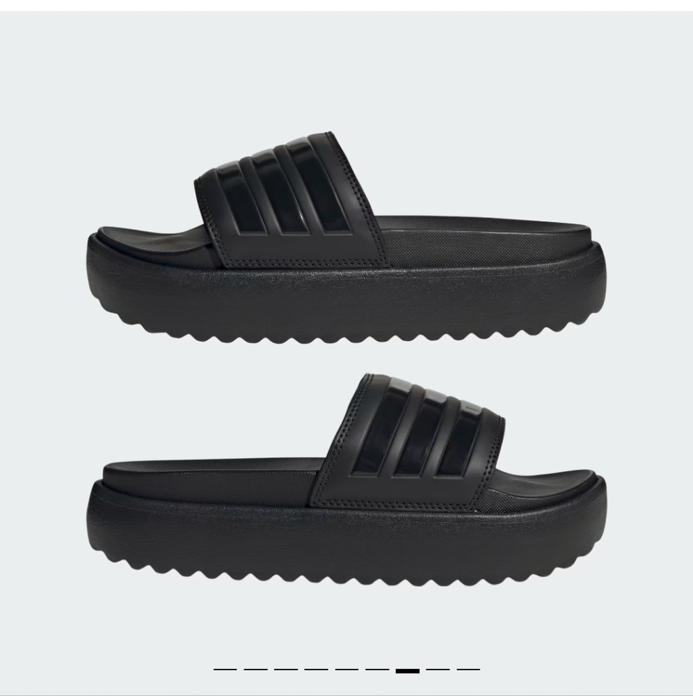 NWT Adidas Adelitte Platform Slides